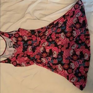Hot Topic Alice in Wonderland pink dress
